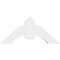 Ekena Millwork Archdale Architectural Grade PVC Gable Bracket, 36"W x 16 1/2"H x 4"D x 6"F, 11/12 Pitch GBP036X17X0406ARC00 - alternate 5